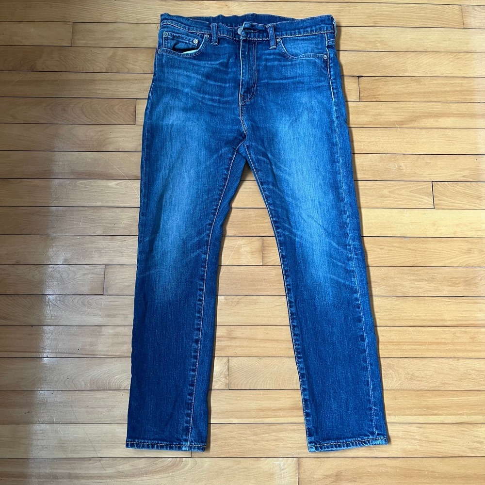Levis 510 Skinny Fit Jeans Mens 32x30 Medium Wash Blue Denim 05510-0394